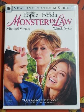 Monster-in-Law (Jennifer Lopez, Jane Fonda) - White DVD Case